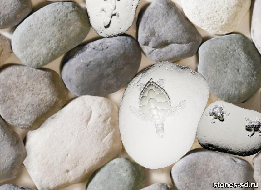 Декоративный камень Алтайский окатыш